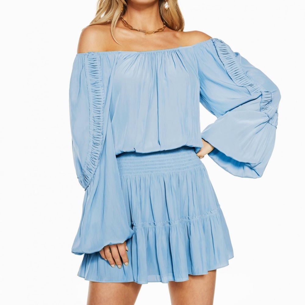 Ramy Brook off the should dress